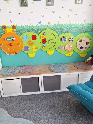 Unsere kleine Raupe